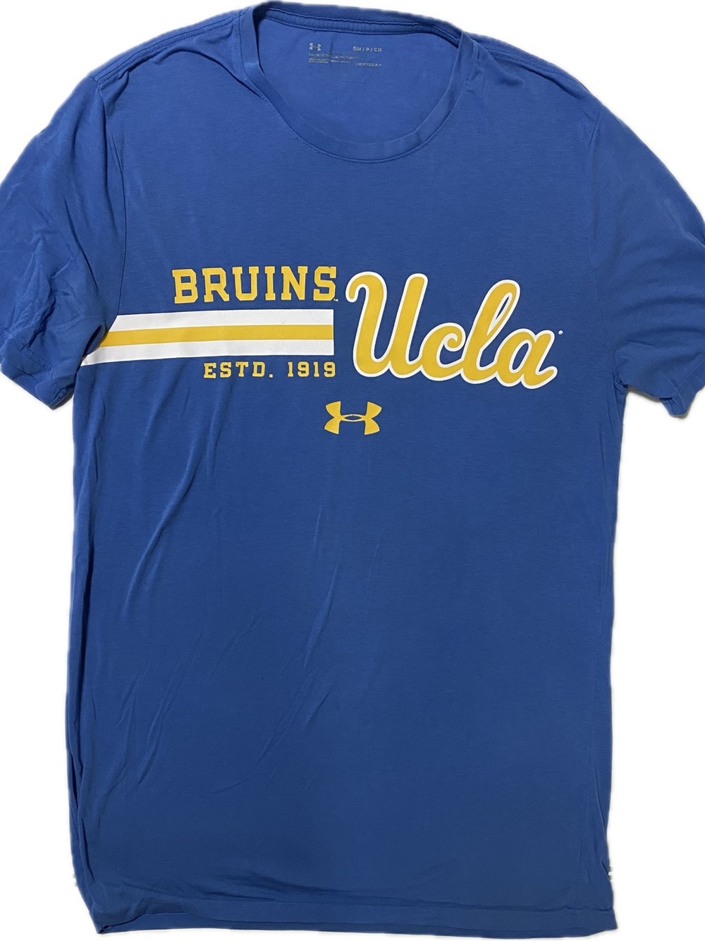 Under Armour Blue UCLA Bruins Graphic Tee with Yellow Accents